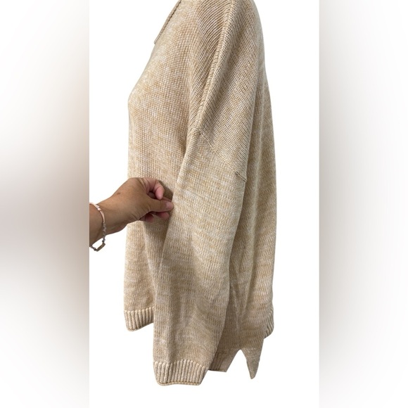 LILLY PULITZER BAYPORT SWEETER SAND BAR MARL 100% COTTON SIZE XL | PULLOVER KNIT - Picture 6 of 10